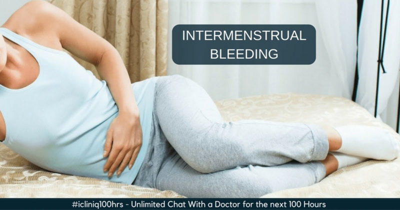 Image:Intermenstrual Bleeding or Spotting - Is it Normal or Should I be Worried? Image: Intermenstrual Bleeding or Spotting - Is it Normal or Should I be Worried?
