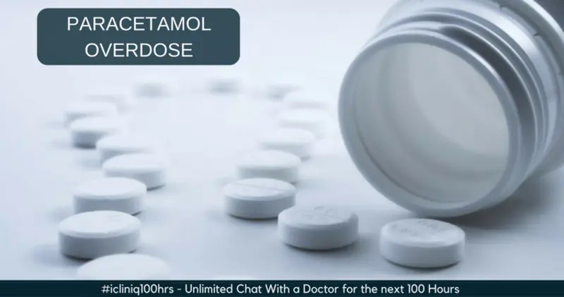 what should i do if i have taken seven 500mg crocin paracetamol